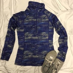 UA ColdGear® Cozy 1/2 Zip -Printed